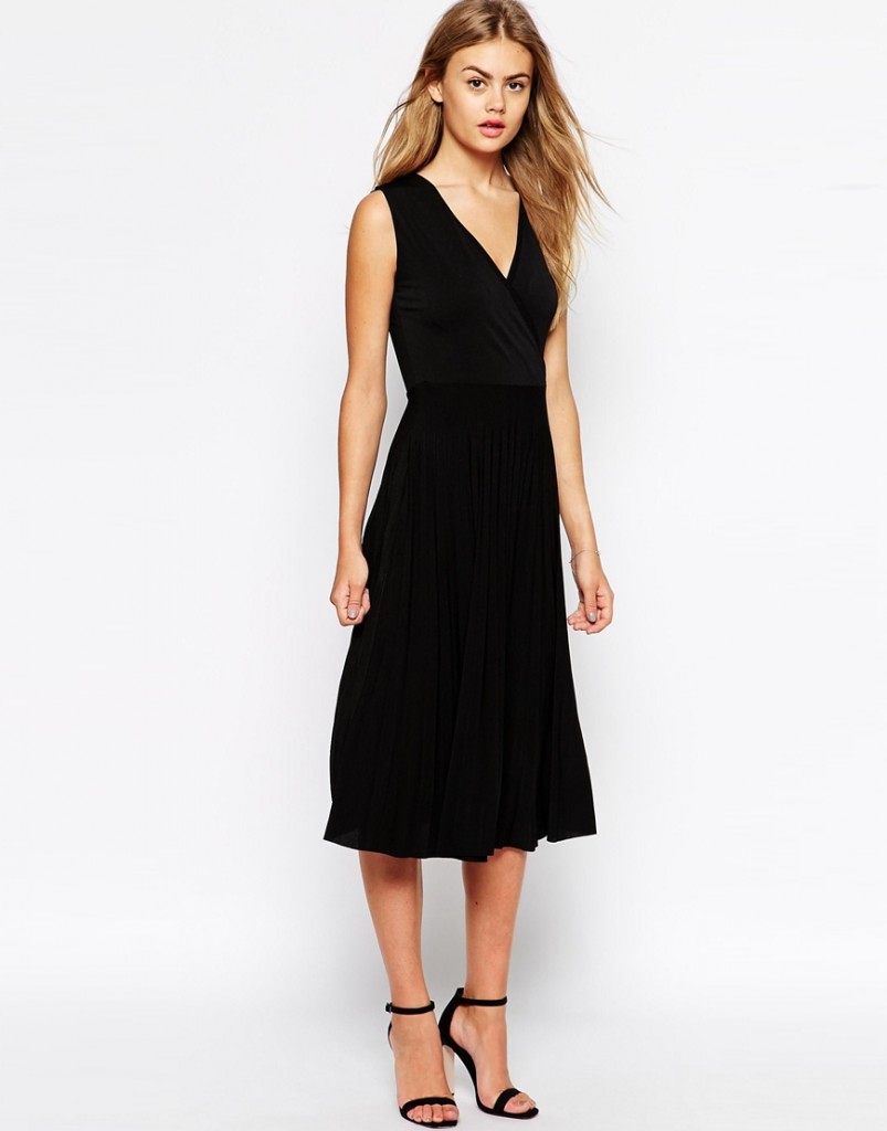 robe noire courte