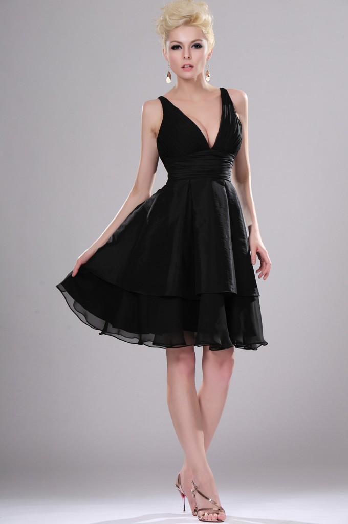 Robe noir pour mariage