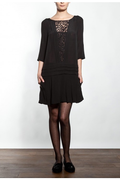 robe noire femme